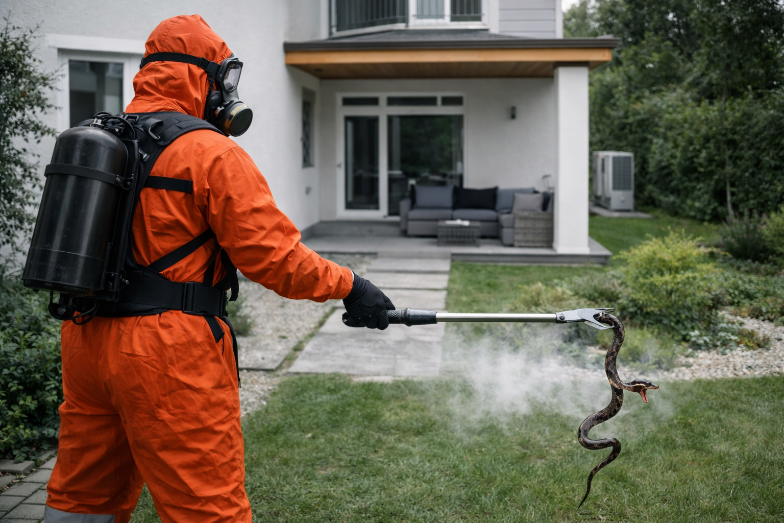 уничтожение змей качественно